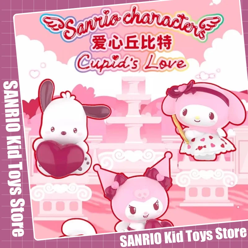 

Оригинальная серия Sanrio Love Cupid, модели игрушек, Аниме фигурки Hello Kitty, подарки для девочек на День святого Валентина 520