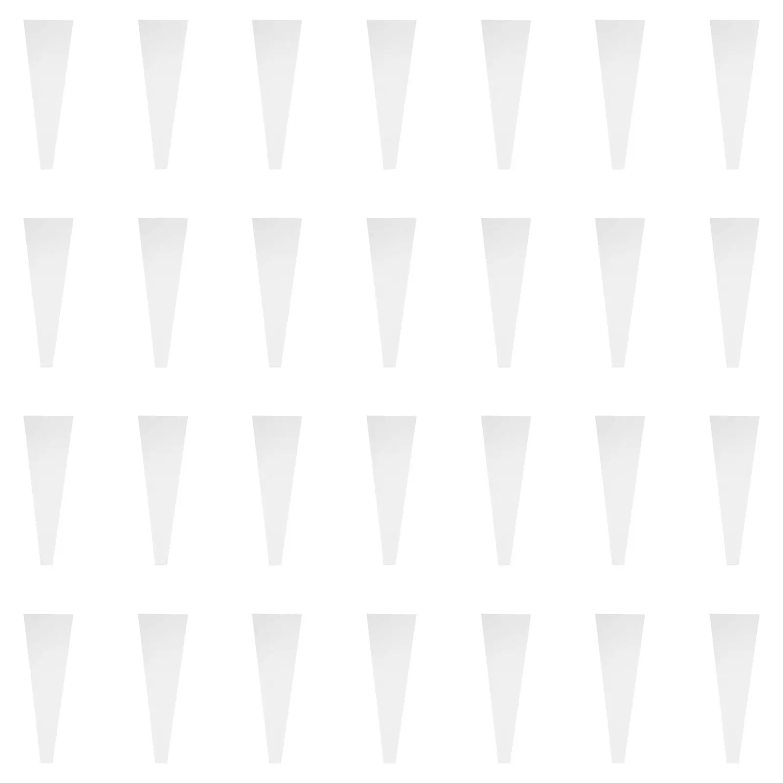 

100pcs Flower Packaging Bags Clear Waterproof Reusable Transparent for Gifts Parties Occasions Wedding Shower Graduation