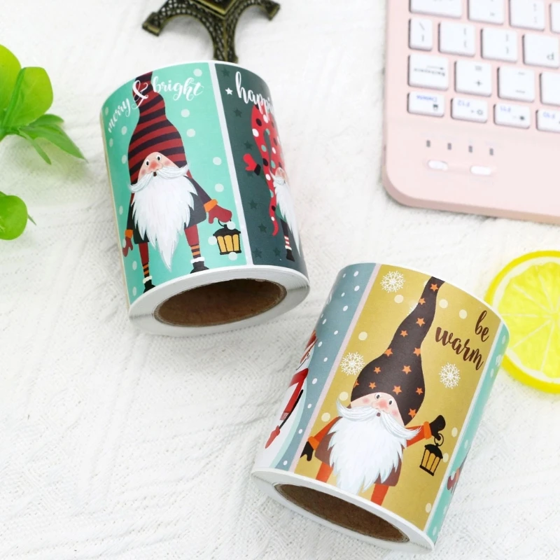 クリスマスラベル用のロール,448f 200枚,粘着性