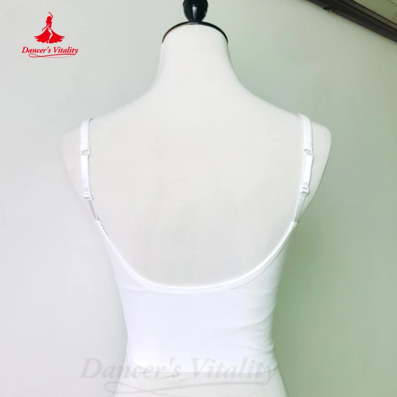 Top di danza del ventre per le donne reggiseno da ballo con cuscino del seno vestiti da allenamento biancheria intima alla base che avvolge la tuta di danza del seno