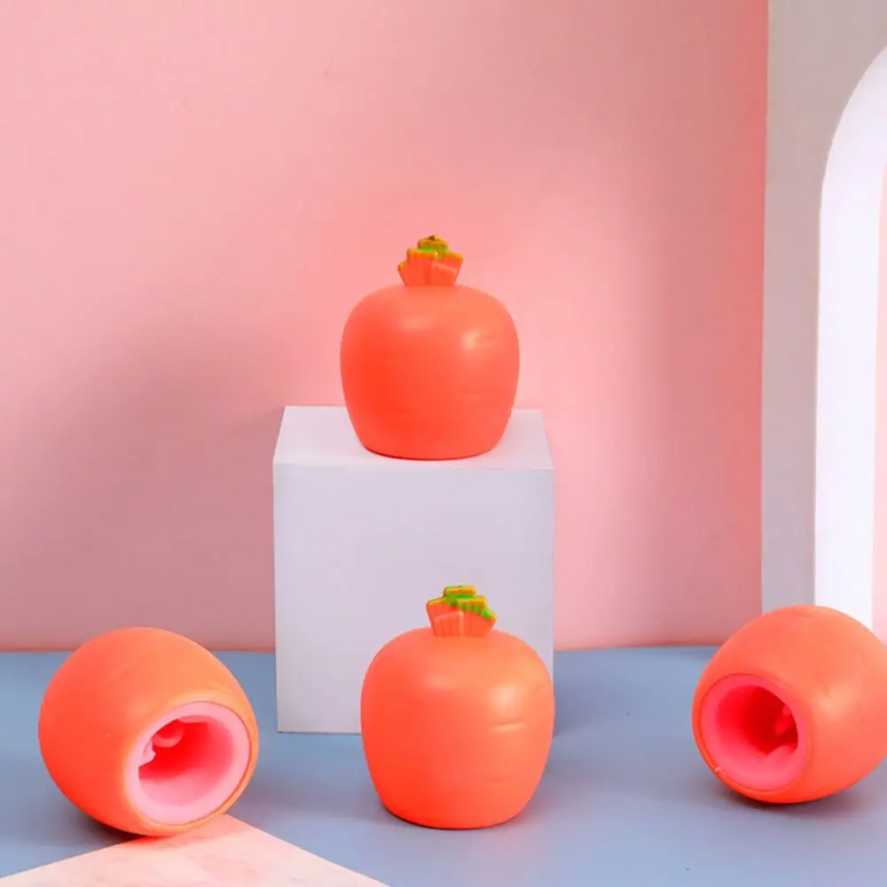 

Gifts Realistic Easter Squeeze Fidget Carrot Shaped Bunny Creative Stress Sensory PVC Squeeze