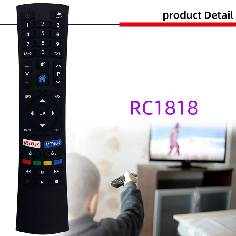 Remote Control for  without  2xAAA RC1818 Remote Control for Medion RC1823 RC1822 MD31420 MD31382.MD31420.MD31421.MD31422.MD3142