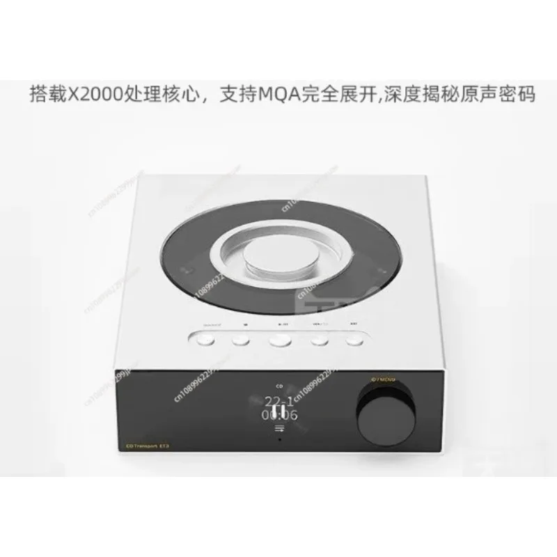 Reproductor Digital Completo de CD para Automóvil Tocadiscos Portátil Multimedia Accesorio de Audio Vehicular