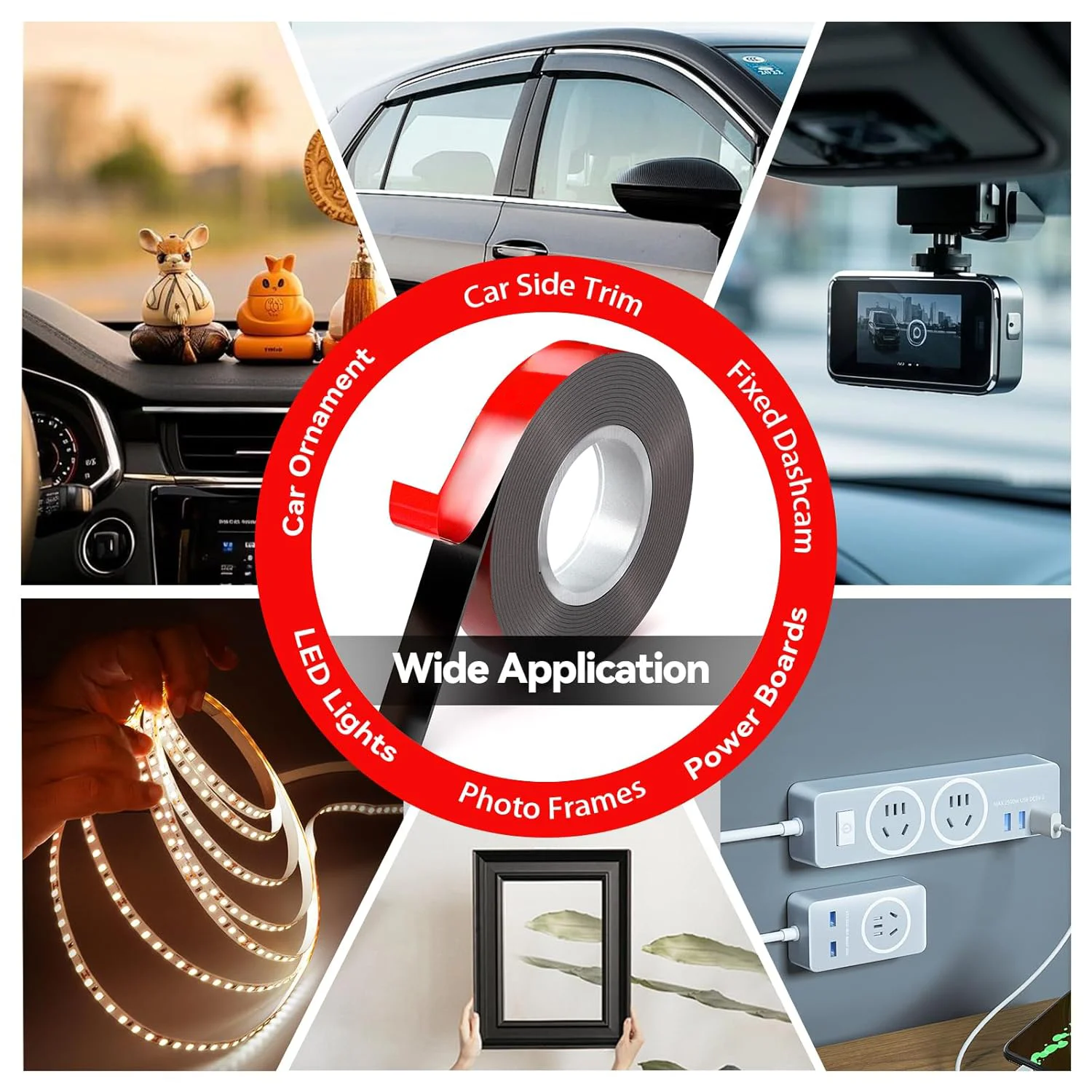 Rode film Zwarte lijm Hoge hechting Dubbelzijdige tape Computer Mobiele telefoon Schermafdichting Mobiele telefoonreparatie