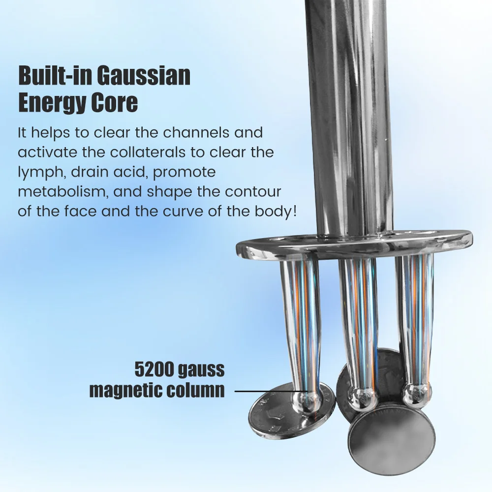 

Магнитный массажер-стик для точечного массажа, проработки меридианов, лимфодренажа, расслабления мышц, стимуляции тригеминальной зоны, косметический магнитный стик, акупунктурная ручка