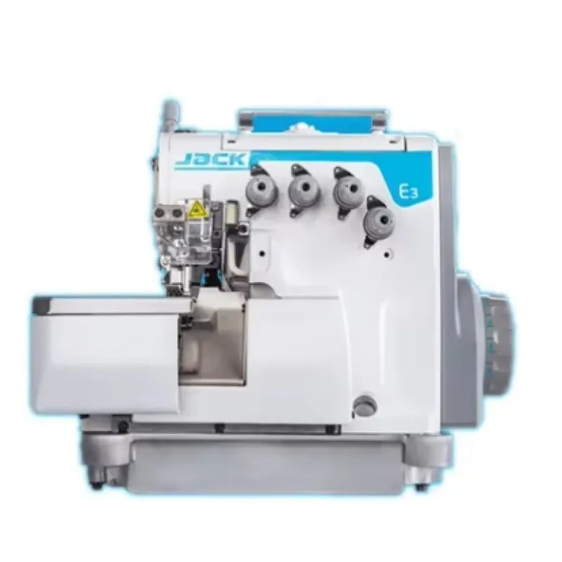 Máquina de coser Overlock JACK E3, nueva y Original, accionamiento directo de alta velocidad, 3 hilos