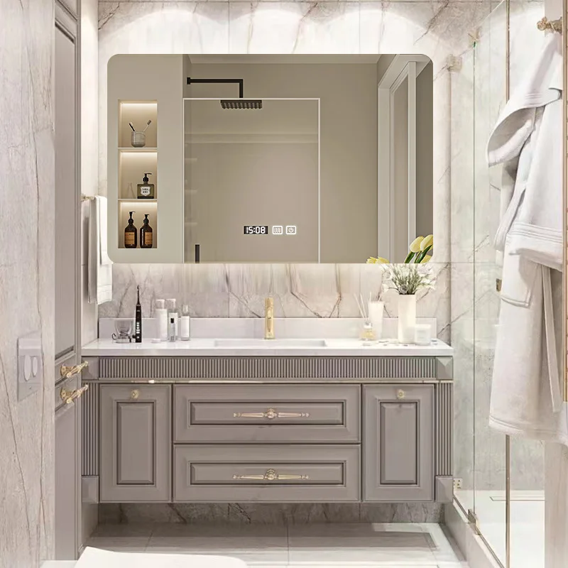 

American style bathroom cabinet, floor to floor cabinet, washbasin, washbasin, bathroom, bathroom,