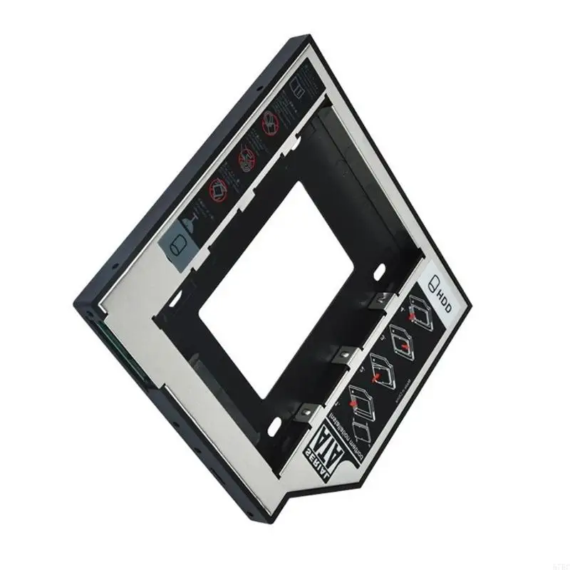 Laptop Universal 9.5mm 12.7mm SSD HDDS Caddys Case Adapter untuk Optical Bay