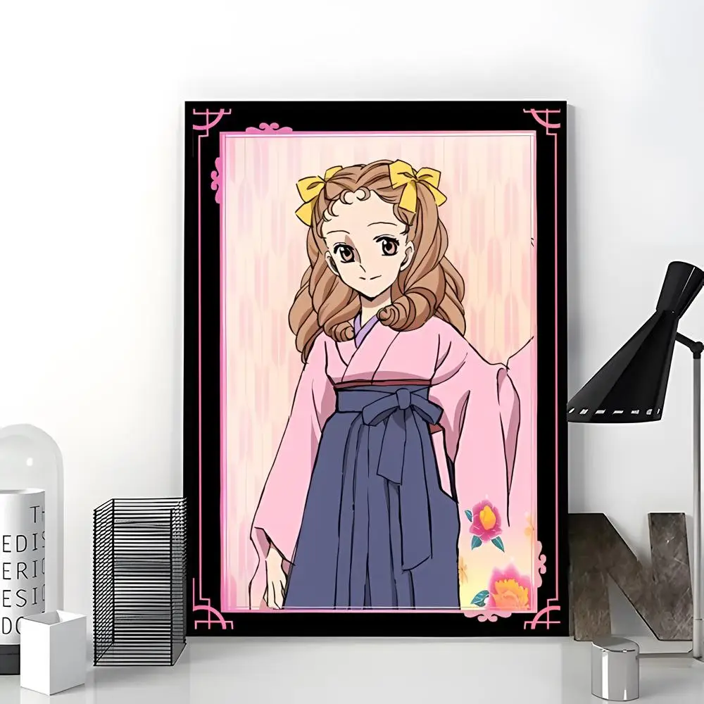 Classic anime Here Comes Miss Modern Poster Aesthetic Dorm & Bedroom Wall Art Decor