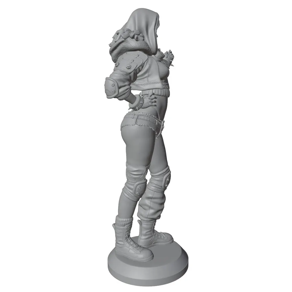 Estatua miniatura resina sin pintar para rol y coleccionismo - imagen 4