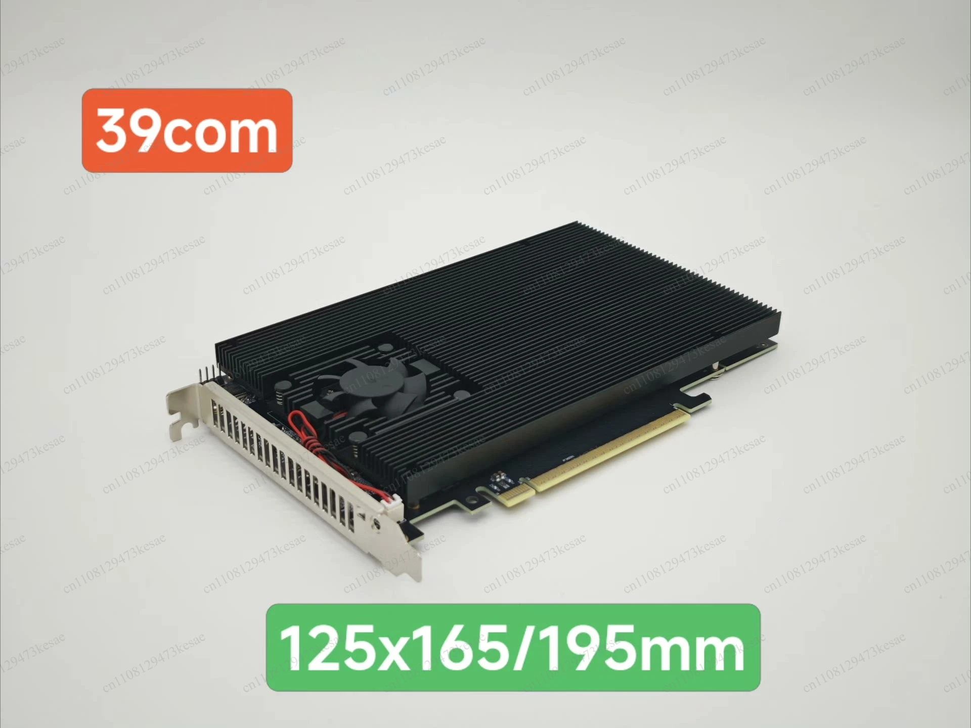4  M.2 NVMe SSD Expansion Card PCIe Gen4 x4 No BIOS Split Required Plug and Play Desktop Storage Adapter