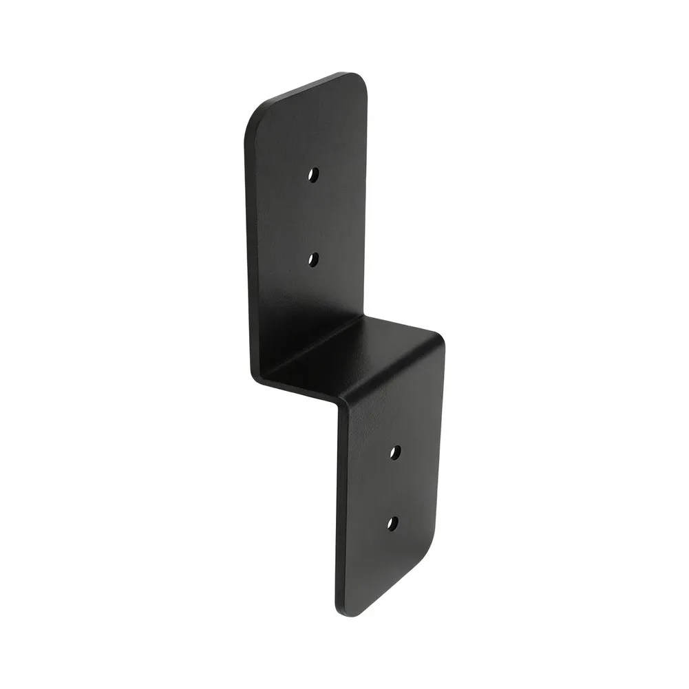Steel Z Bracket Set 4 Pieces for Beam to Post Linkage in For Wood Framing Where Precision Alignment Is Necessary