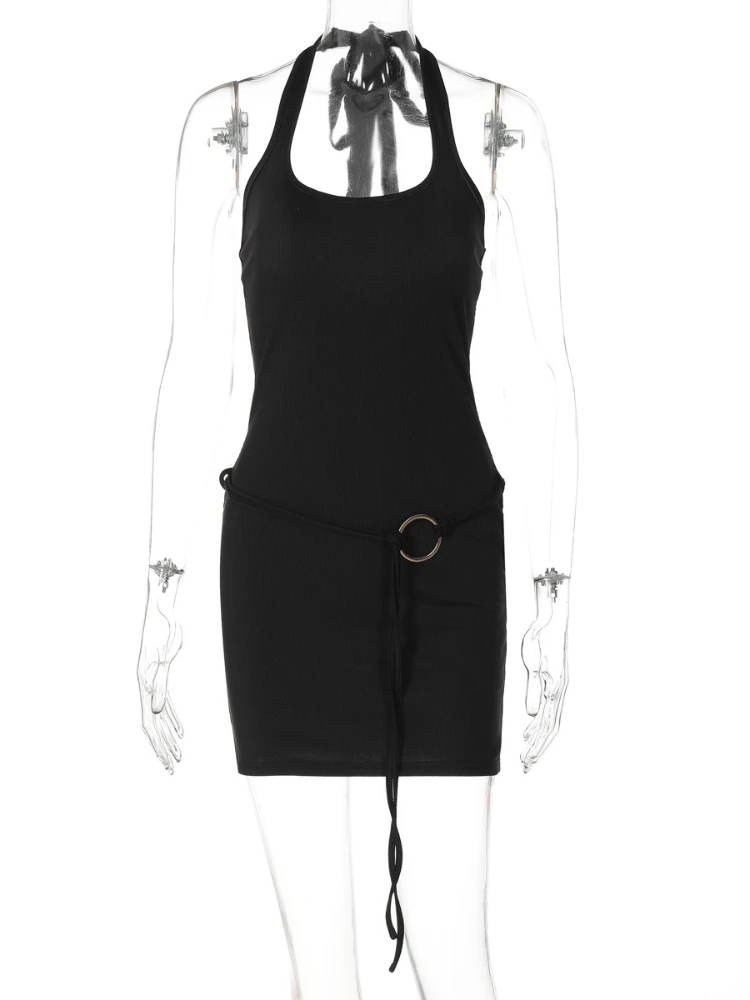 ملابس امرأة مثير الدانتيل متابعة عارية الذراعين فساتين عطلة الشاطئ 2025 الصيف الفتيات الرسن أكمام ضمادة فستان قصير نادي الحفلات