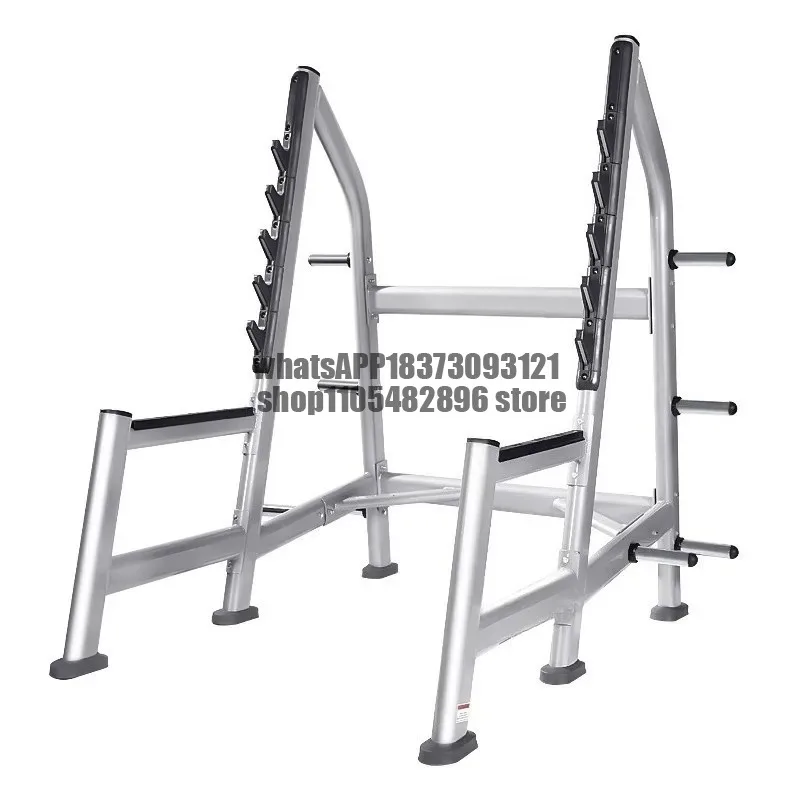 Open free squat rack, barbell rack, weight bed, comprehensive training rack, gym fitness equipment