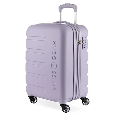 

Чемодан SwissGear 7366 Signature Hardside Expandable с колесами-спиннерами, замком TSA, подстаканником, цвет Evening Haze, ручная кладь, 19 дюймов