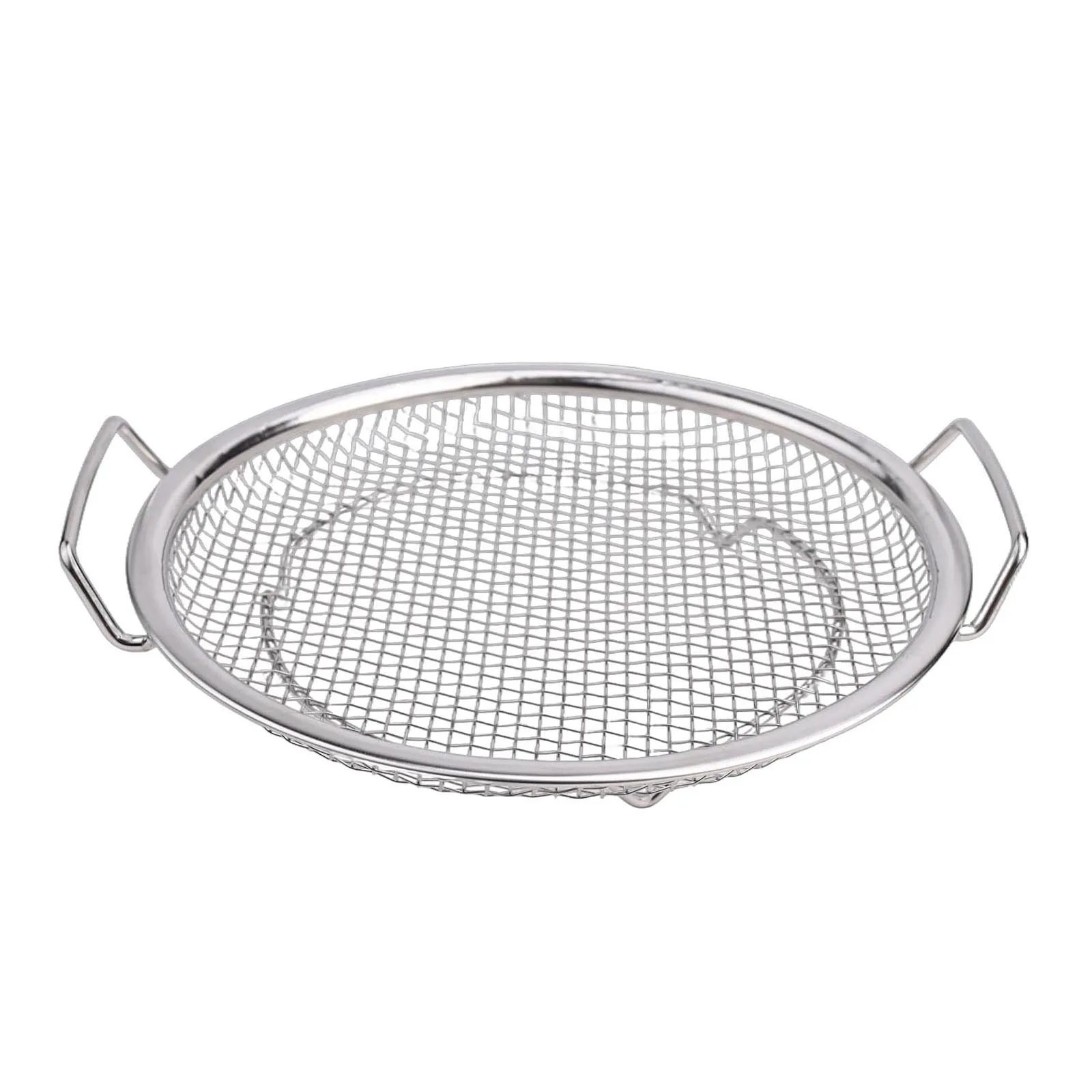 Cooking Accessory Stainless Steel Oil Filter Oil Draining Rack Double-ear Design Easy To Clean Efficient Filtration