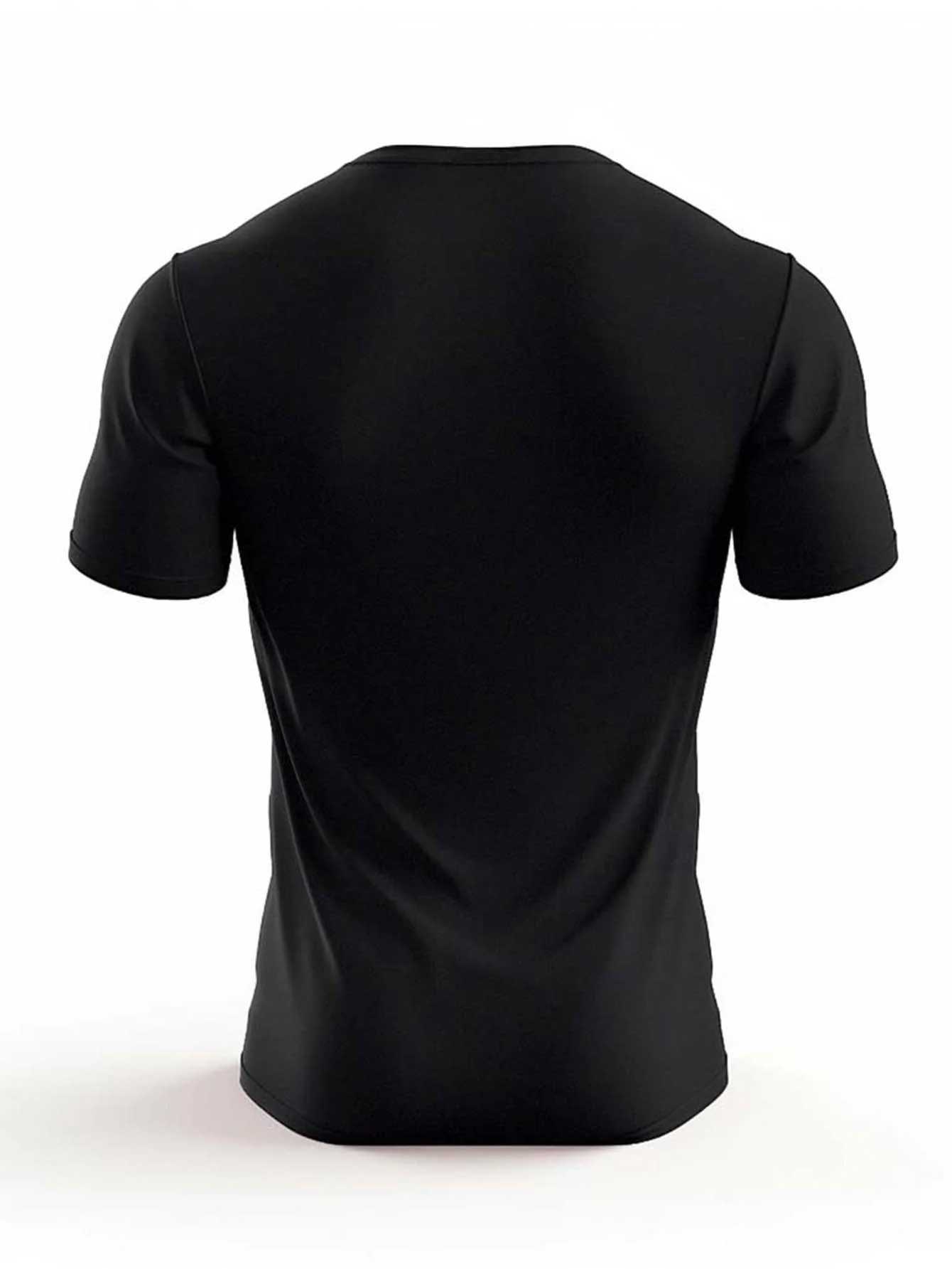 180G Pure Cotton Men's Half Sleeve Classic Basic Korean Home Inner Wear