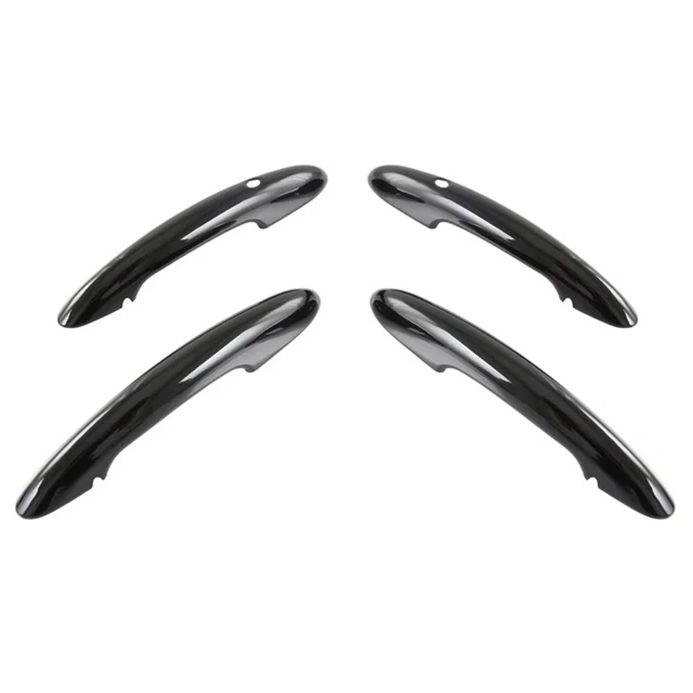 For MINI For Cooper F55 F60 Door Handle For Cover ABS Plastic Replacement with For Smart Keyhole Compatible for 2014 2023 Models