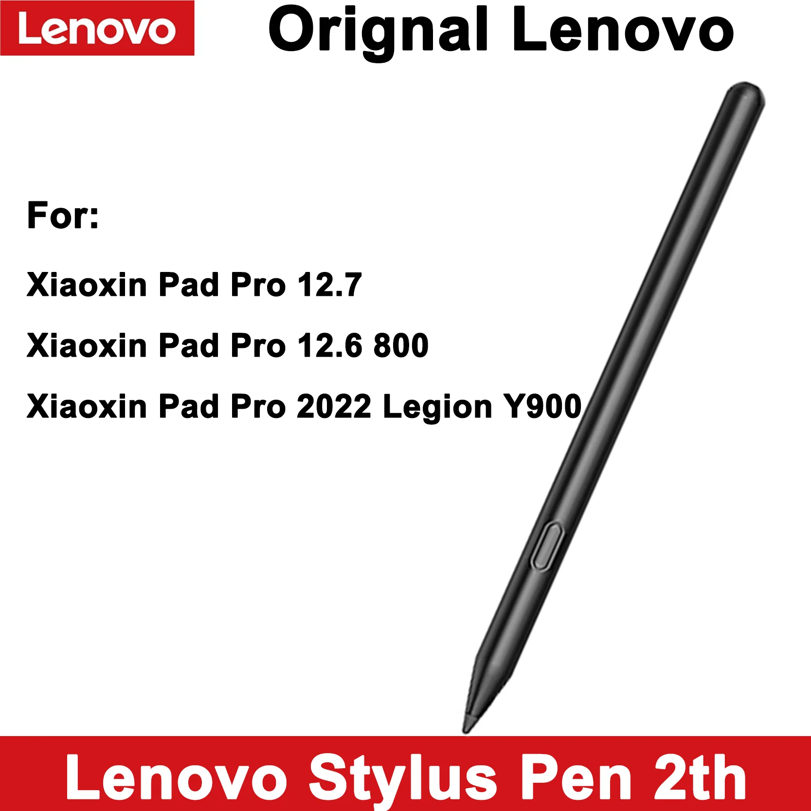 

Original Lenovo Stylus Pen 2th Generation For Xiaoxin Pad Pro 12.7 Legion Y900 Pad Pro 2022 Xiaoxin Pad Pro 12.6Tablet Pencil