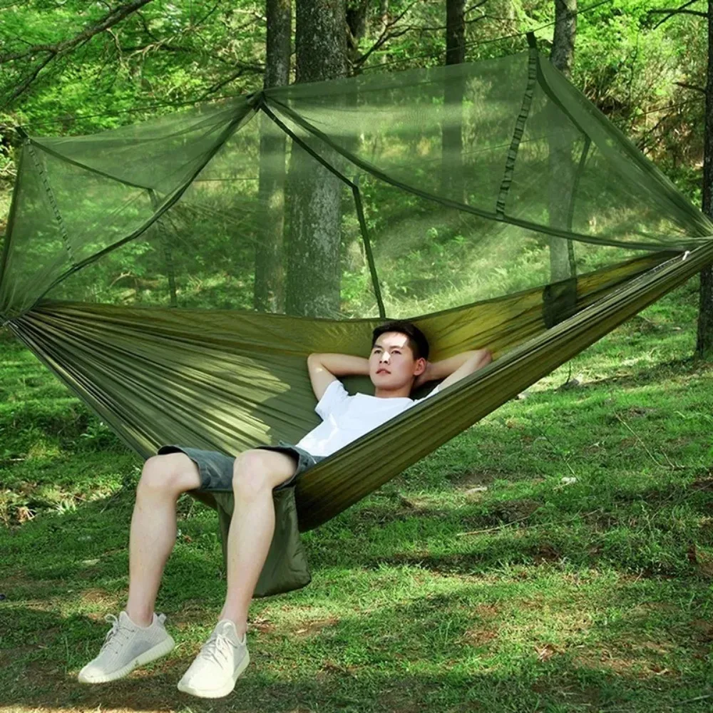 Outdoor Hammock Tent Camping Hammock With Mosquito Net Portable Outdoor Hammocks Double Person Camping Tent With Mosquito Net