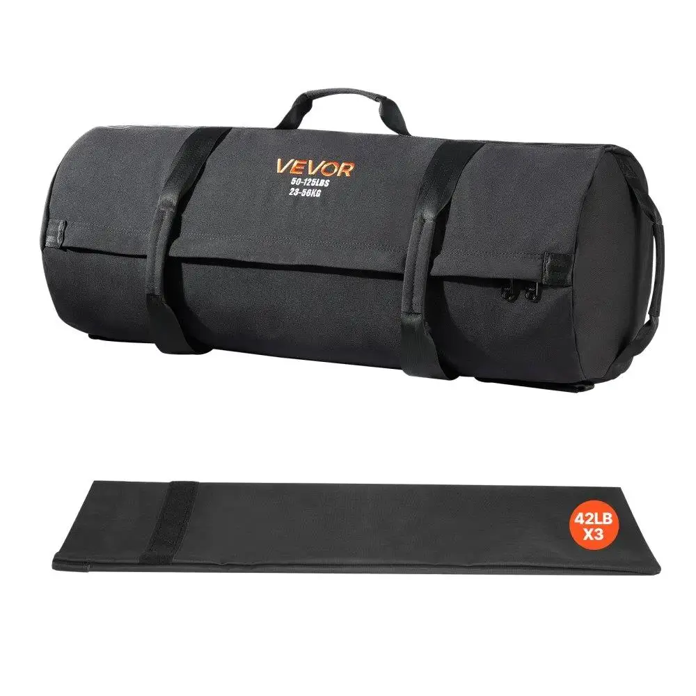 

Heavy Duty Workout Sandbag Fitness Training Bag for Weightlifting 50 to 125 Pounds