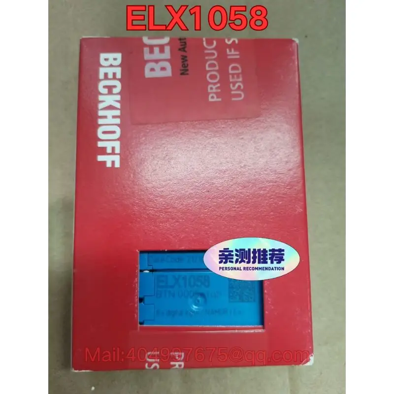 New Beckhoff module ELX1058   Need to negotiate