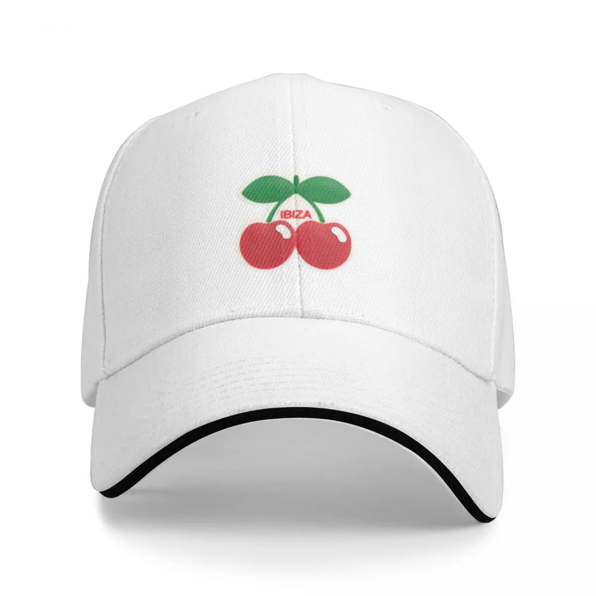 PACHA Cherries Baseball Cap Fluffy Hat black Military Cap Man Ladies Men's