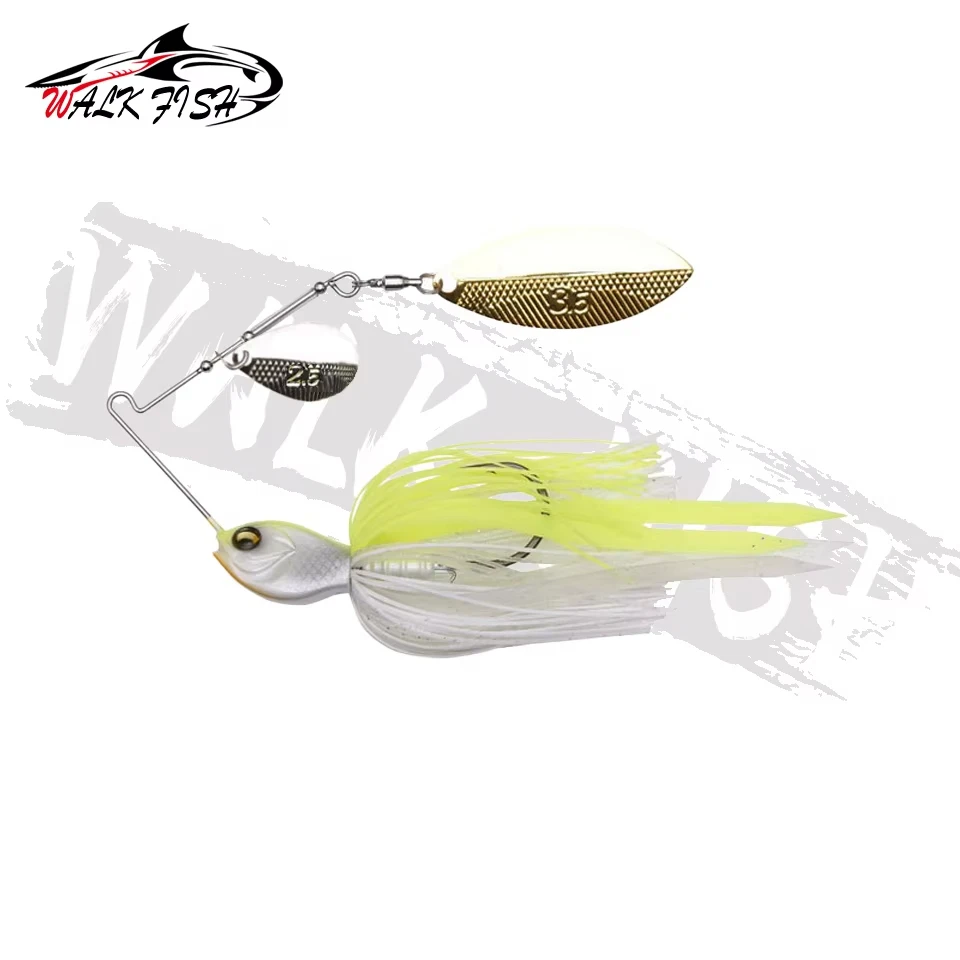 Walk Fish Spinnerbait – Señuelo metálico para la pesca del lucio - imagen 2