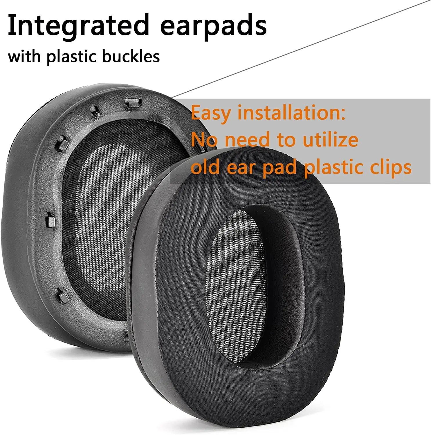 BlackShark V2 PRO อัพเกรดคุณภาพ Cooling Gel Ear Pads - เบาะรองหูฟังโฟมเปลี่ยนหูฟังเข้ากันได้กับ Razer BlackShark V2