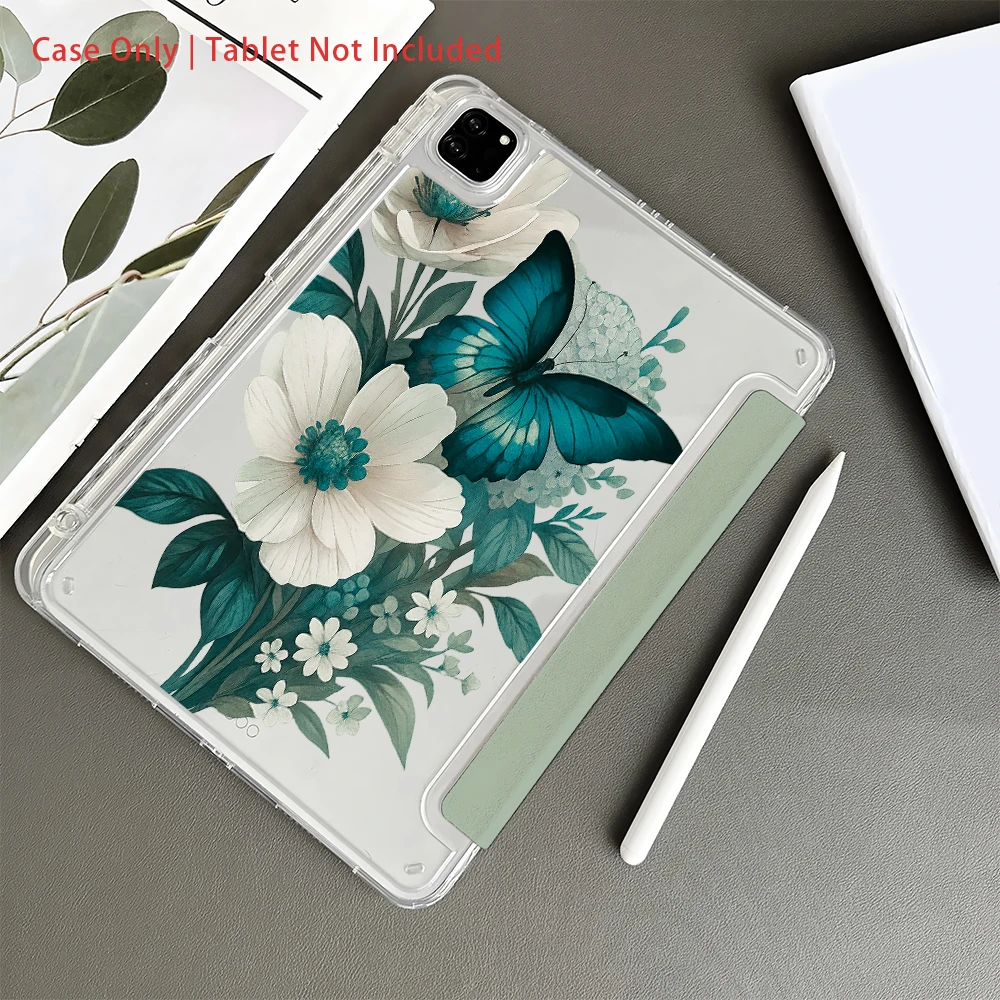 حافظة لجهاز سامسونج، حافظة كمبيوتر لوحي قابلة للطي متوافقة مع سامسونج لجهاز جالاكسي تاب S7/S8/S9