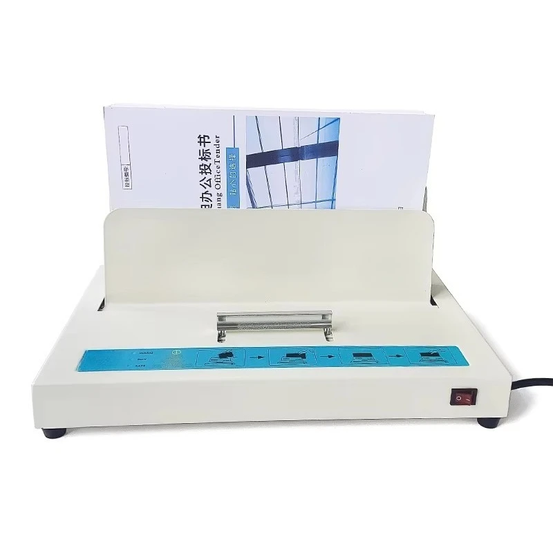 Hot Melt Glue Binding Machine, Special Hot Melt Binder for Binding Documents and Vouchers, Fully Automatic Glue Binding Machine