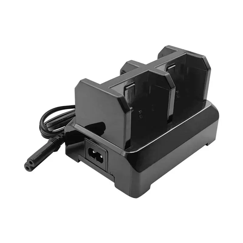 ABGI C300 4 Port for Trimble 5700 R7 R8 GPS, for CHCNAV XB-2 Battery, US Plug Black