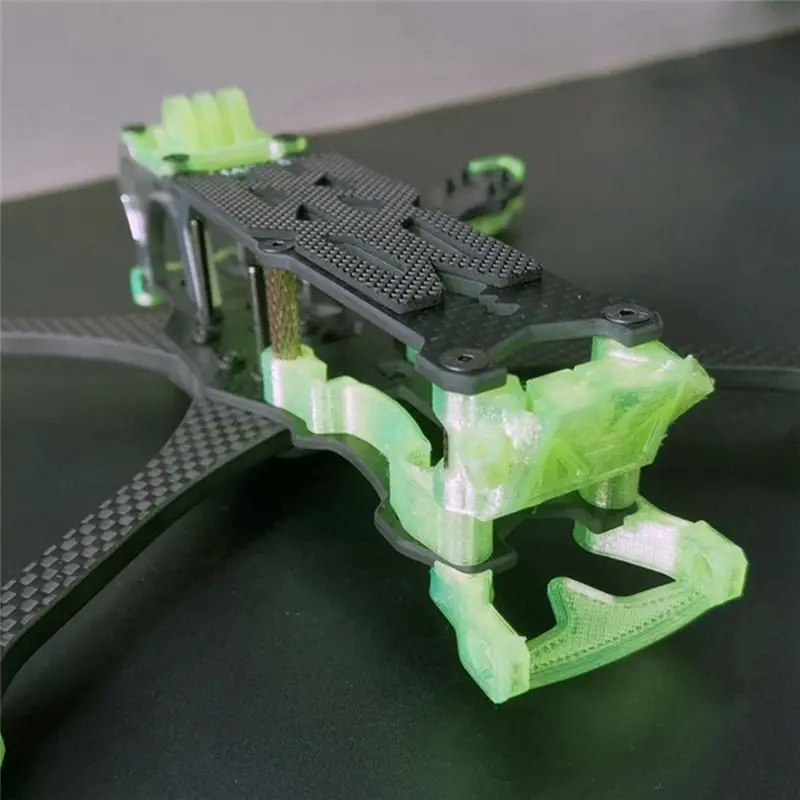 WOTT-Frame Kit For Mark5 5Inch FPV Fiber Quadcopter Frame Kit Carbon Fiber Quadcopter DIY Parts