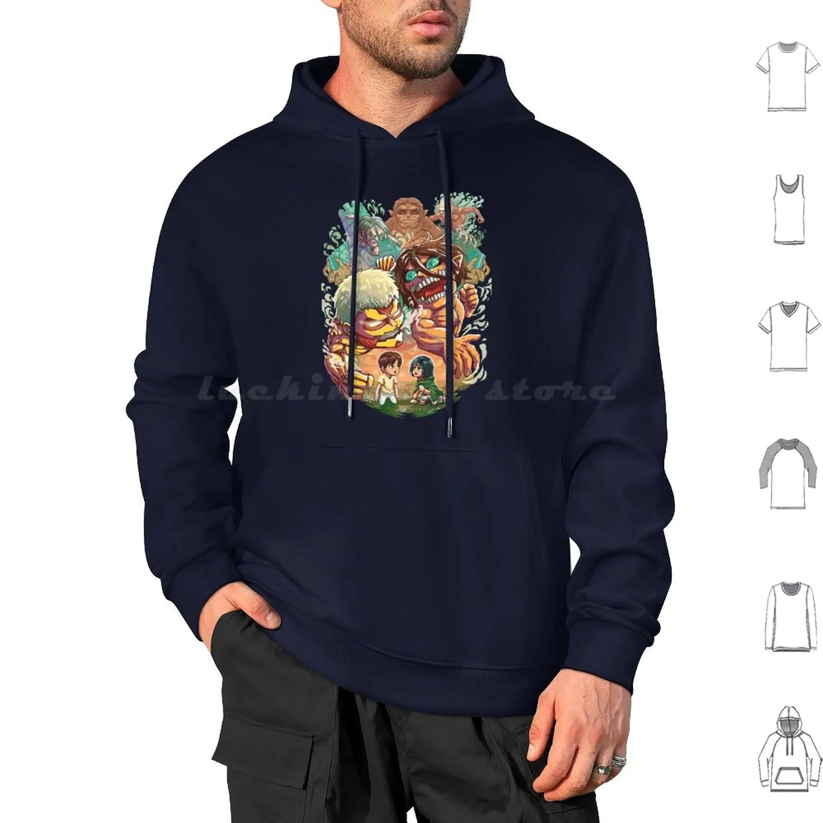 The Story Hoodie cotton Long Sleeve Attack On Titan Attack On Titan Anime Attack On Titan Eren Yeager Manga