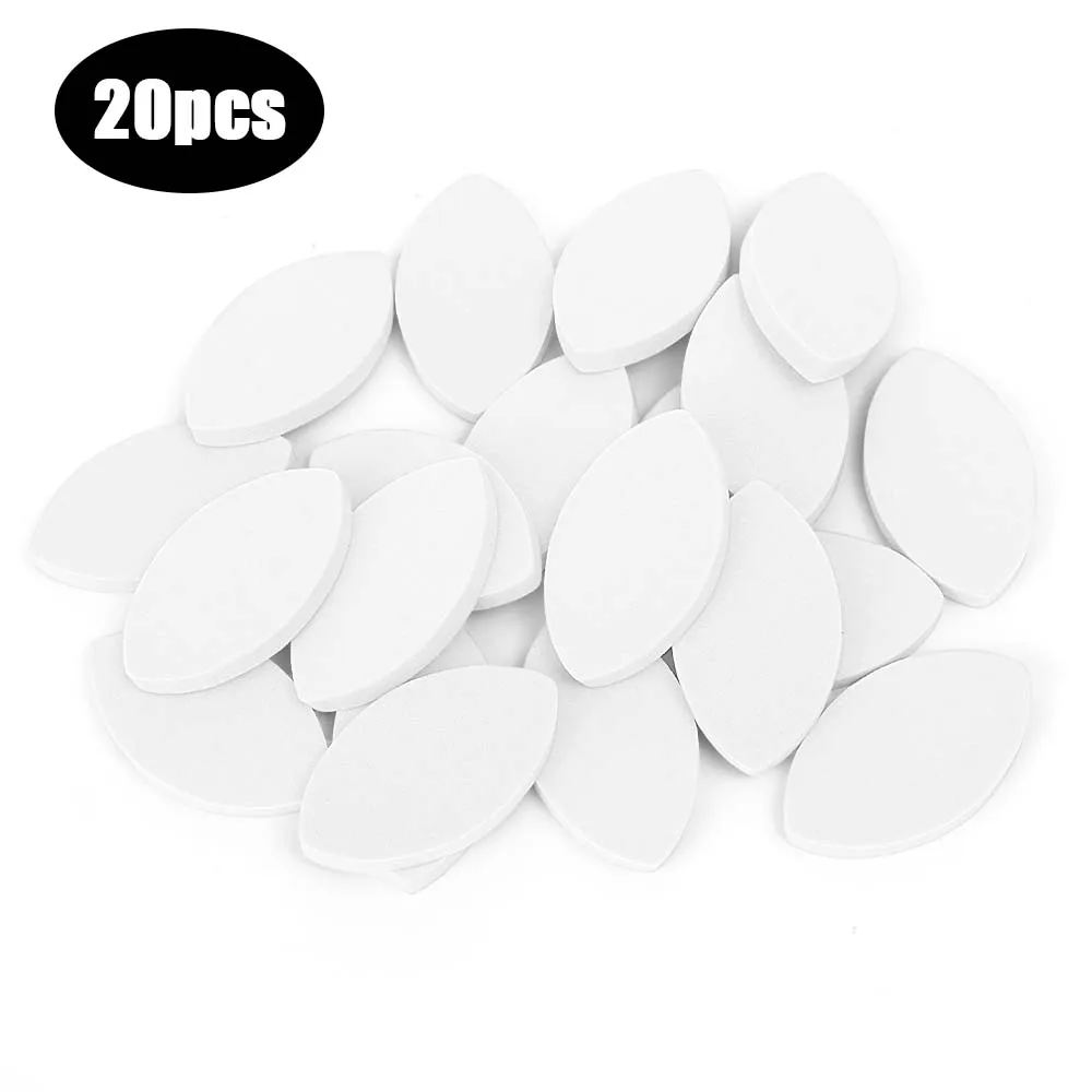 60PCS Weichen Schwamm Falsche Wimpern Pads Anfänger Lash Karte Diagramm Wispy Lashes Wiederverwendbare Make-Up Puffs Ausbildung Wimpern Extensions werkzeug