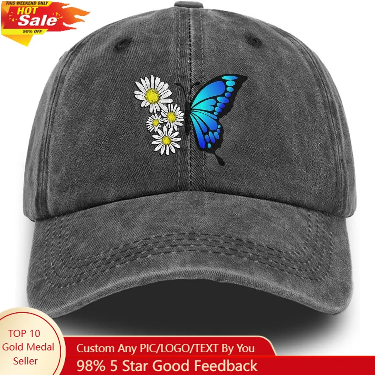 

Baseball Caps for Men Women Washed Cotton Vintage Hats Adjustable Cool Fitted Ball Caps Truck Dad Hats Runnung Hiking