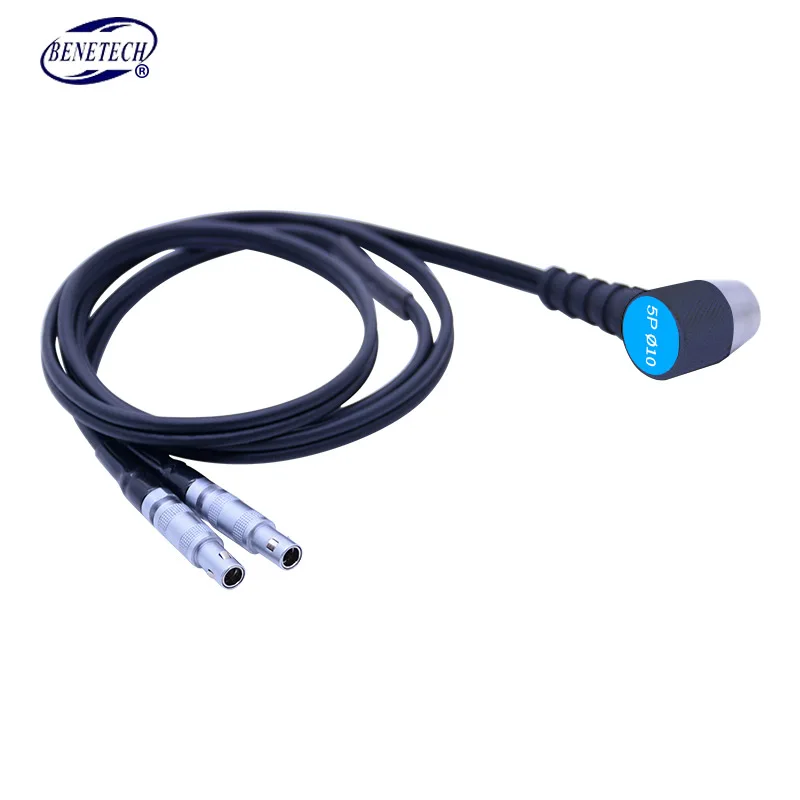 Ultrasonic thickness gauge Probe transducer diameter 10mm/5MHz 6mm/5Hz original Probe for Benetech GM100 GM100+ GM130 GT1130