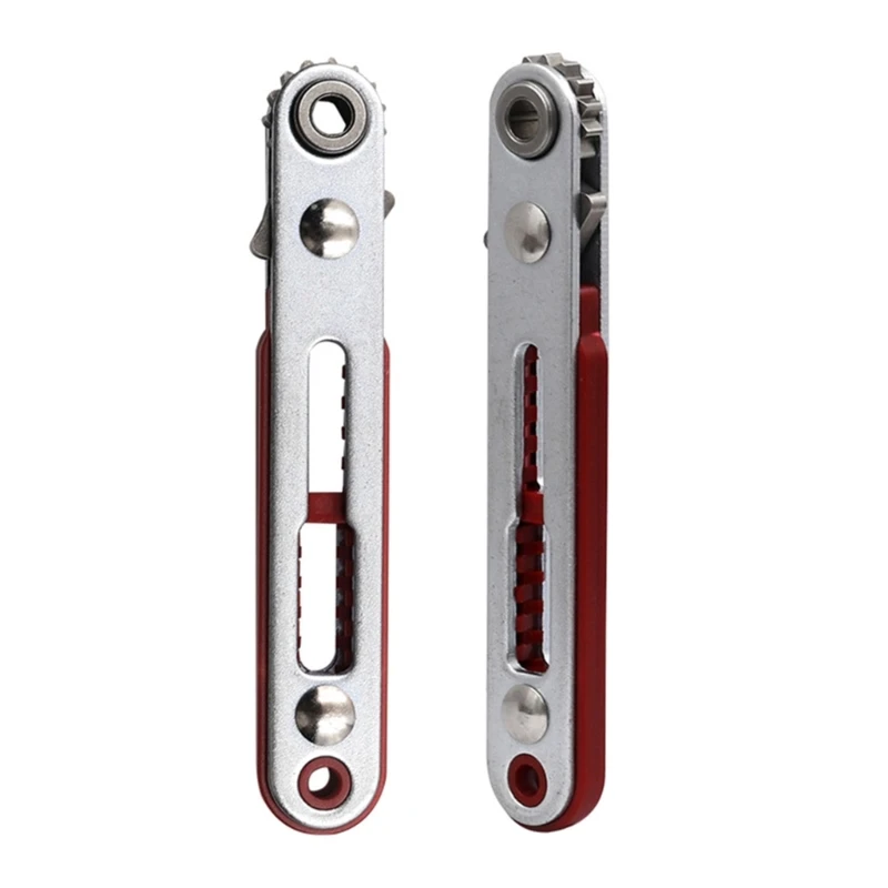 Mini strumento a cricchetto portatile Chiave a cricchetto Cacciavite a cricchetto compatto Soluzione versatile Durevole per aree