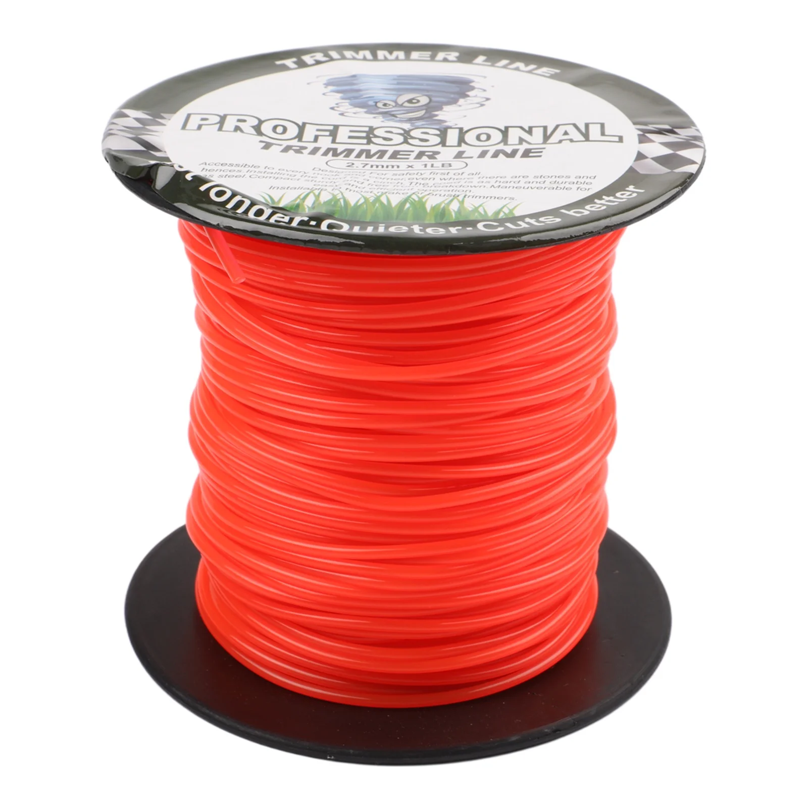 Cord Trimmer Line 50m Long Wire New Orange Part Replace 1 Piece 1pc Trimmer Cord 50m*2.7mm Accessory Brushcutter