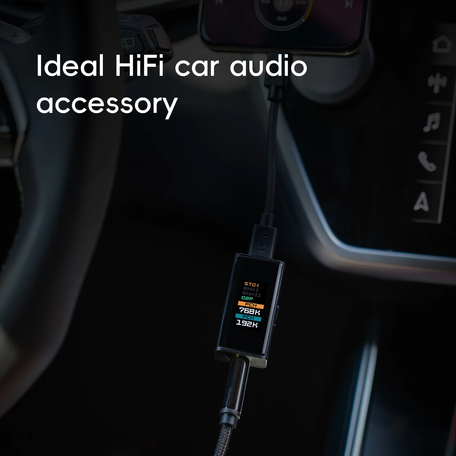 HiBy UC10 USB-C to Coaxial S/PDIF Digital Converter HiFi To Upgrade The Smartphone Audio Source
