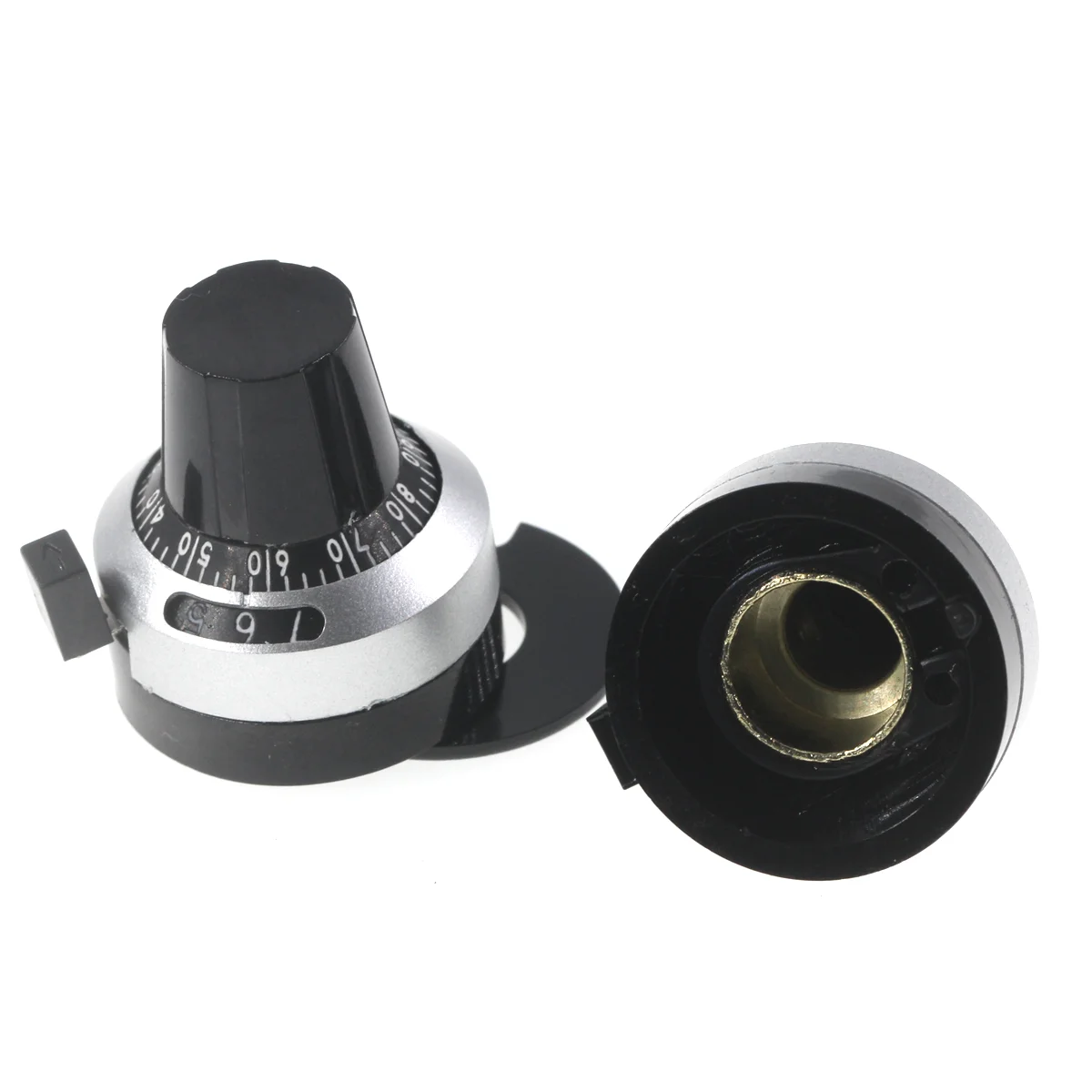 3590S wxd3 6.35mm 4MM precision scale knob potentiometer knob equipped with multi-turn potentiometer