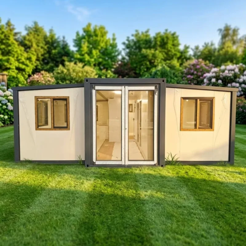 Pre Wired Foldable Container House Internal Electric Circuit Pre Installed Safe Protection Design Direct Power Access Convenient