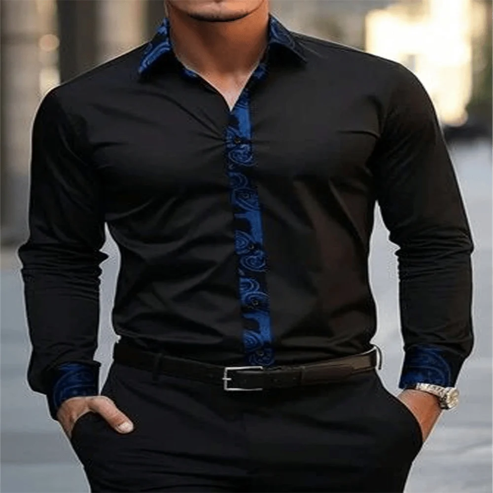 New arrivals of brand men's summer business short-sleeved shirt with lapel, dress shirt for men, large size shirt. Fast shipping