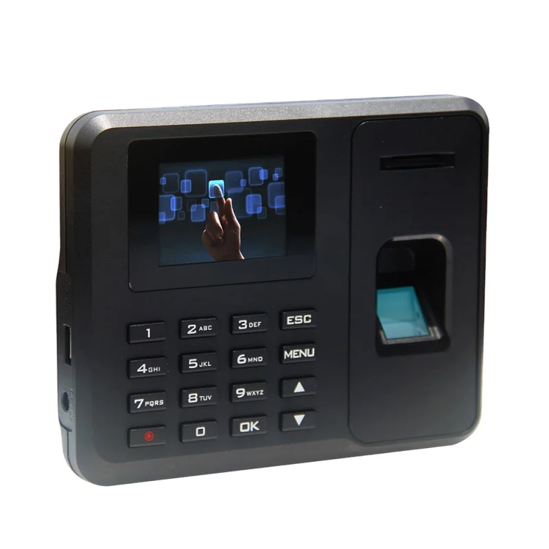 Standalone Time Clock Biometric Electronic 1000 Fingerprint Employee Attendance Machine