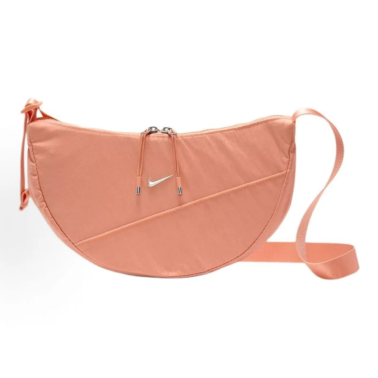 Nike Unisex Moon Dumpling Underarm Crossbody Bag Stylish Versatile Lightweight Casual Sport Shoulder Bag Daily Use HQ4370-844