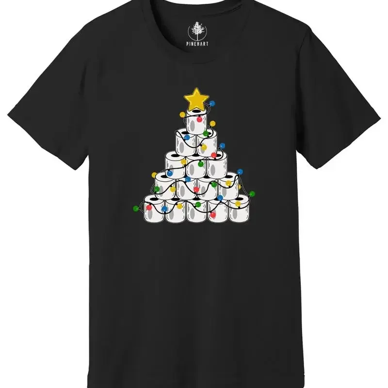 Christmas Toilet Paper Tree Shirt, Funny Christmas Shirt, Christmas Costume