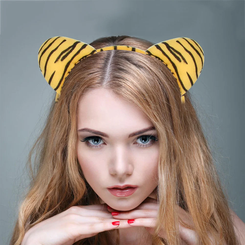 8 Pcs Animal Designed Headbands Party Supplies Hair Hoops Accessories Headdress