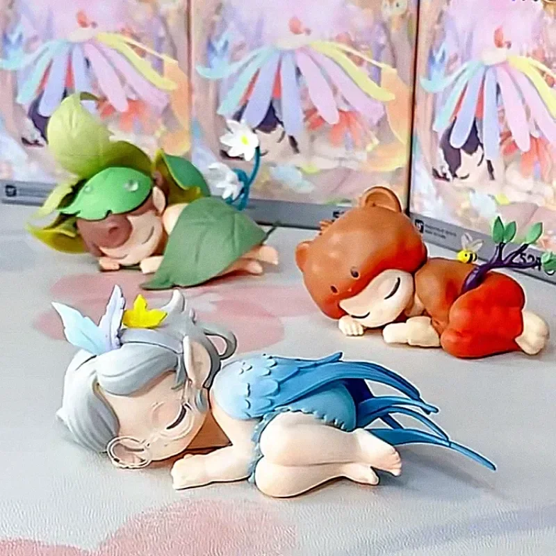 

Oringinal Sleep Forest Elves Series Cute Elf Spirit Action Figure Model Doll Collection Toy Girl Heart Decor Trend Birthday Gift