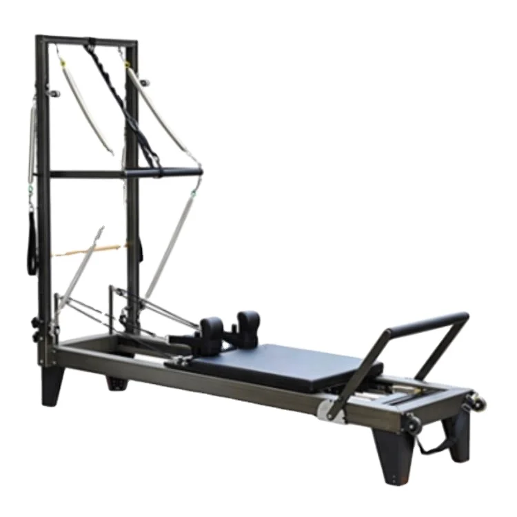 FED Hot sell Aluminium Reformer with Half Trapeze equipment Pilates reformer bed for gym