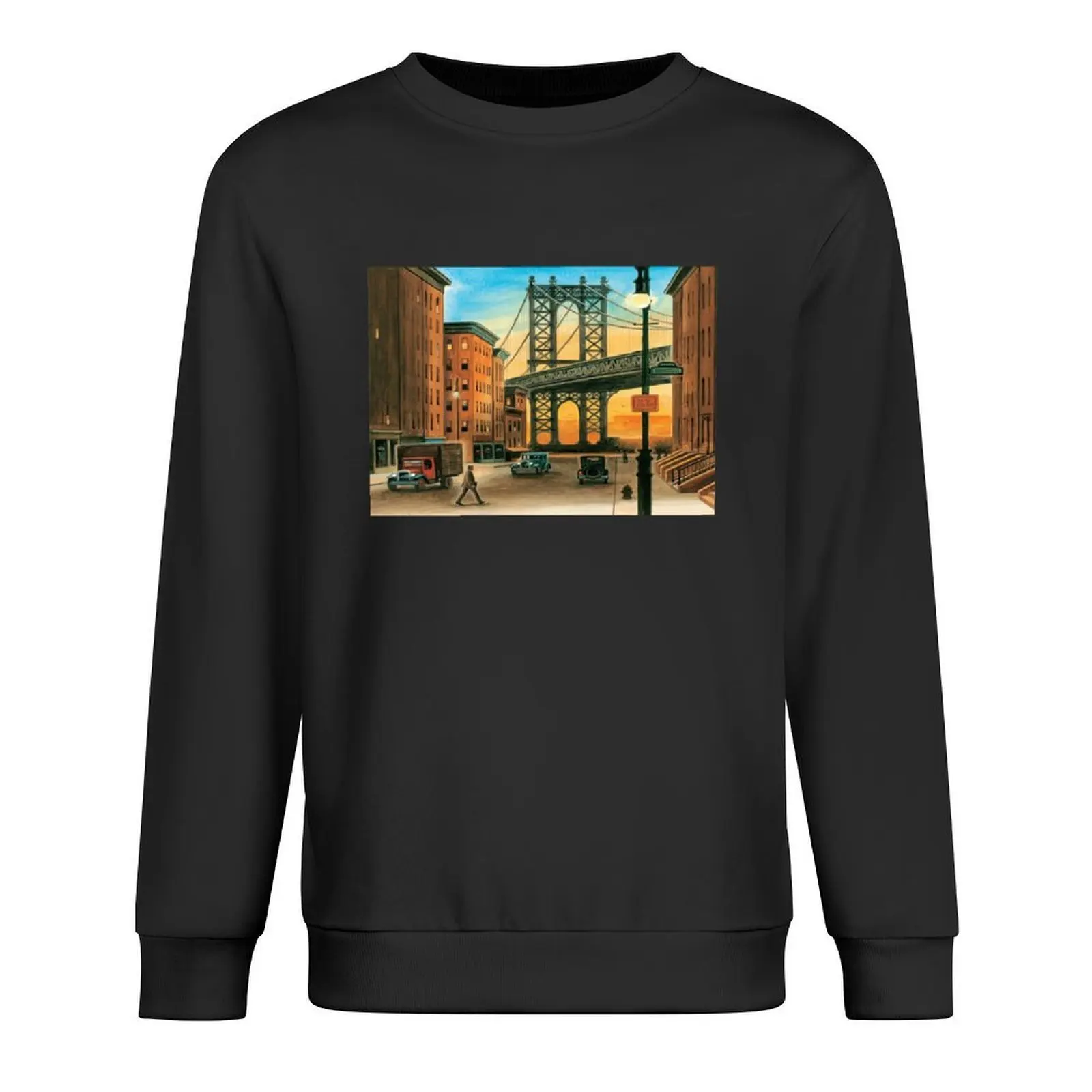 

Edward Hopper Pullover mens clothes mens designer clothes autumn new products korean style clothes men's sweatshirts